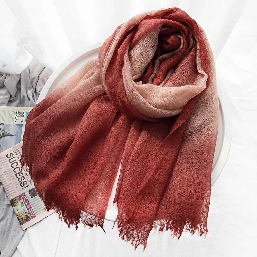 Spring Silk Wool Women's Scarves