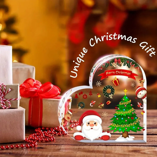 1 décoration de Noël en forme de cœur