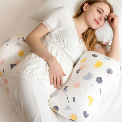 Pregnant Women Side Sleeping  Maternity Pillow