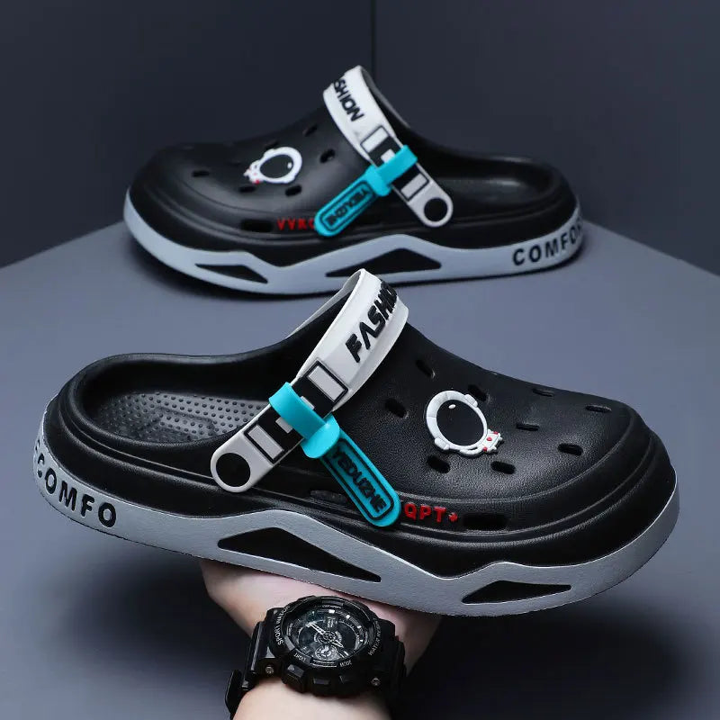 Men's Beach Wear Korean Style Plus Size Slippers