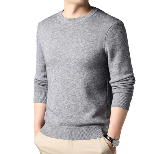 Men's Simple Style O-Neck Sweater