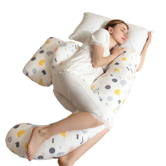 Pregnant Women Side Sleeping  Maternity Pillow