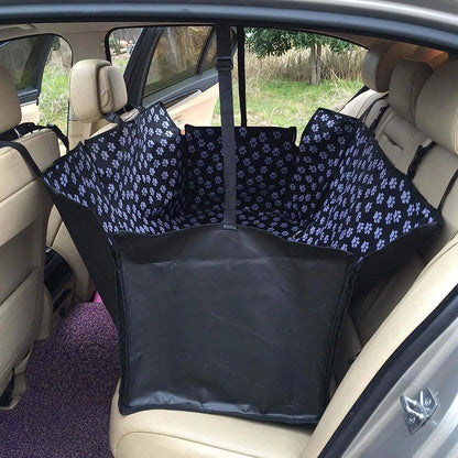 Printed Waterproof Dog Car Seat Cover Protector