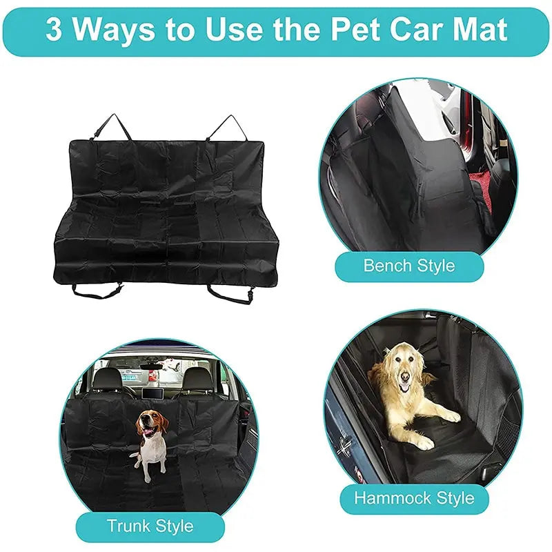 Heavy Duty Waterproof Dog Car Seat Cover