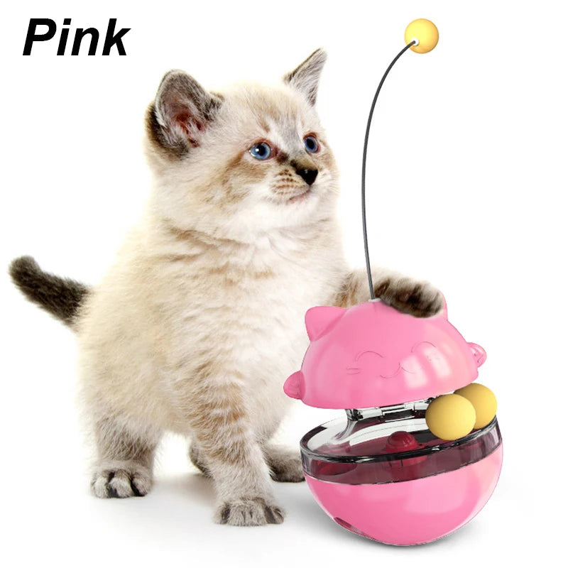 USB Rechargeable Feather Laser Cat Toy