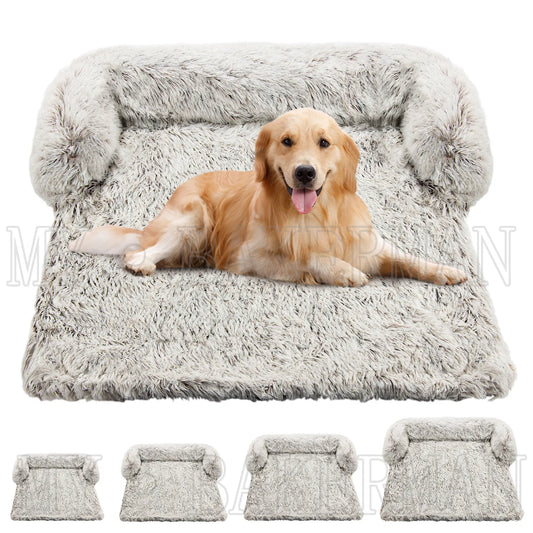 Washable Faux Fur Dog Bed