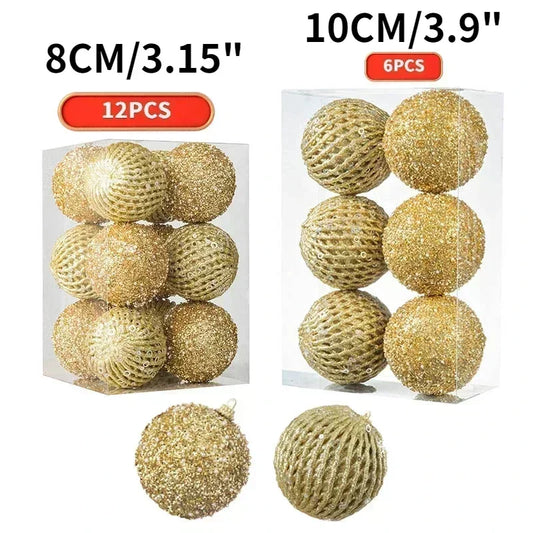 Shatterproof Christmas Tree Ball Ornaments