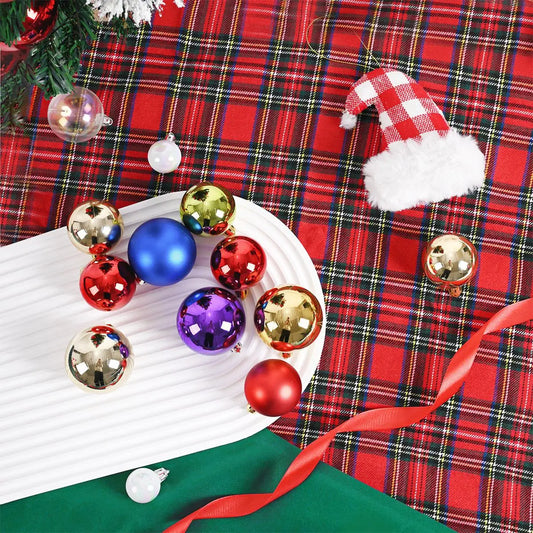 24pcs Mini Hanging Xmas Balls