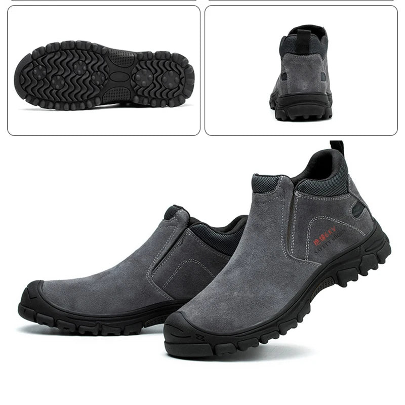 Comfortable Work Shoes - Puncture-Proof Boots