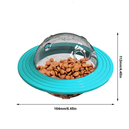 Dog Interactive Food Leaking Dispensing Treat Ball