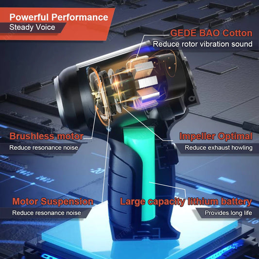 Aspirateur de bureau portable sans fil