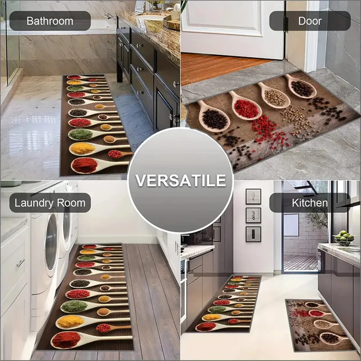 Non-slip Washable Kitchen Rug