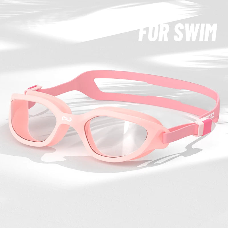 Lunettes de natation antibuée HD réglables