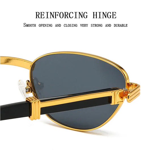 Retro-Sonnenbrille mit UV-Strahlenverlauf