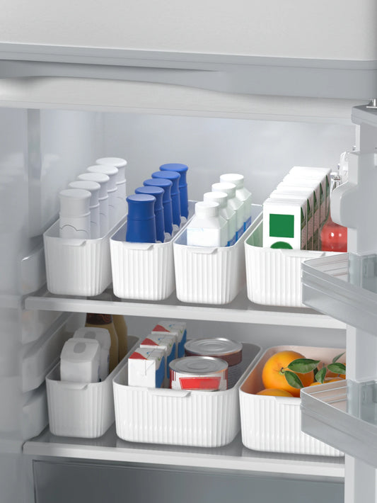 Multifunctional Plastic Refrigerator Storage Box for Kitchen