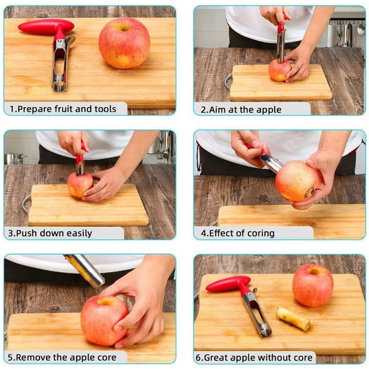 Apple Corer - Easy to Use Durable Apple Corer Remover