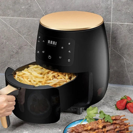 Friteuse à air multifonction à écran tactile de 6 L