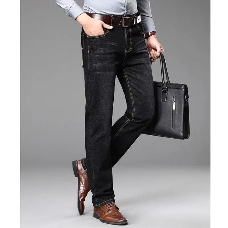 Men Slim & Casual Office Jeans