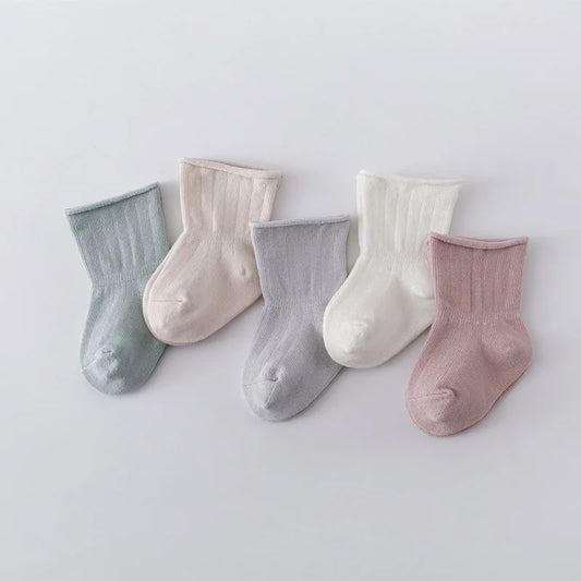 Cotton Fabric Baby Short Socks