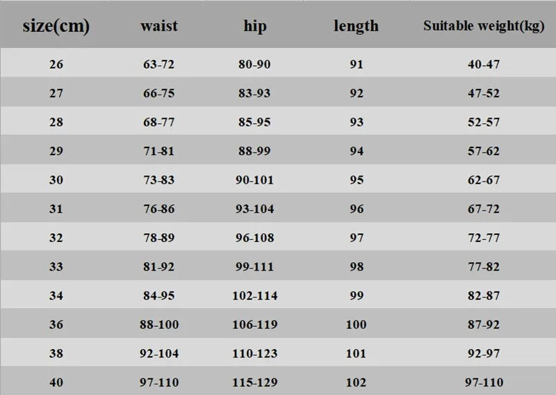 High-Elastic Stretch Jeans