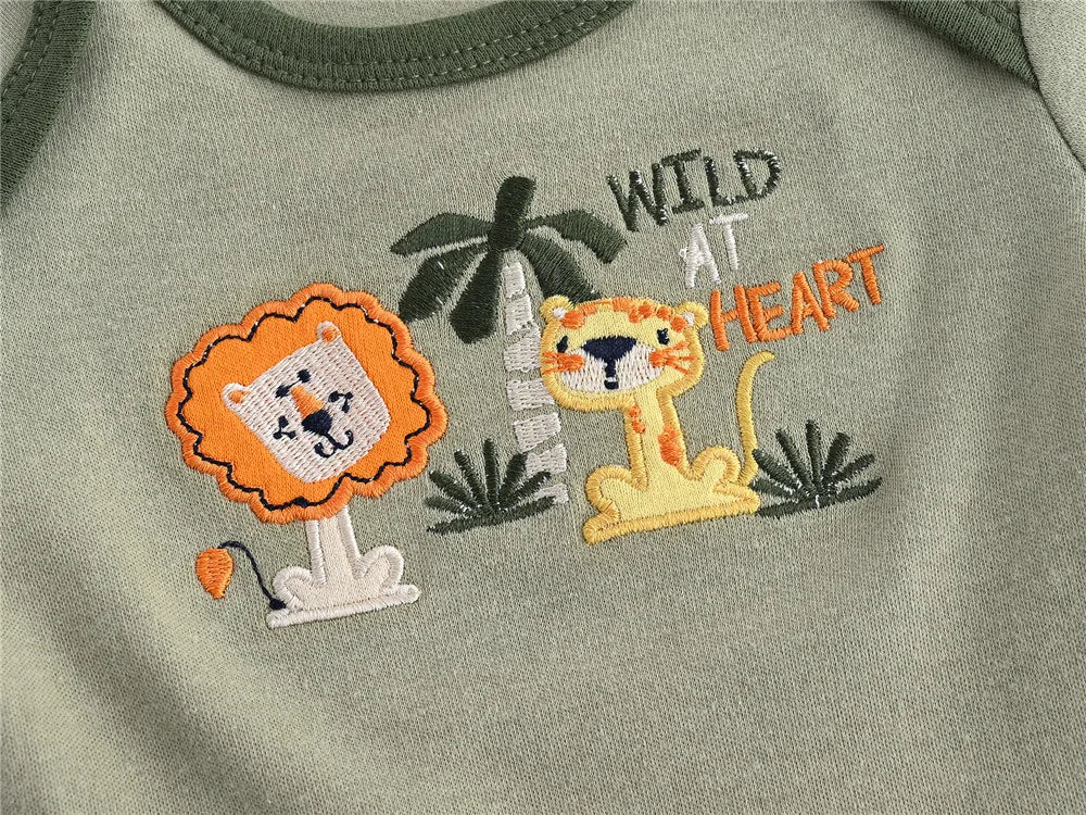 Baby Boy Clothes Set - Printed Newborn Boys Clothing