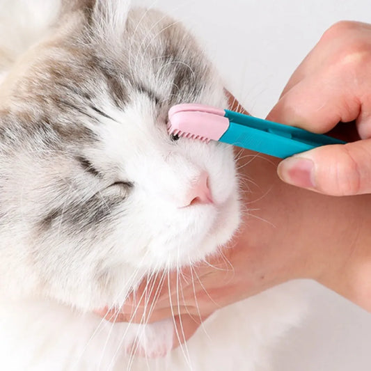 Pet Tear Stain Remover Comb Brush Kit