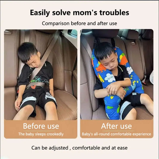 Car Sleeping Safety H-Shape Travel Pillow/Seat