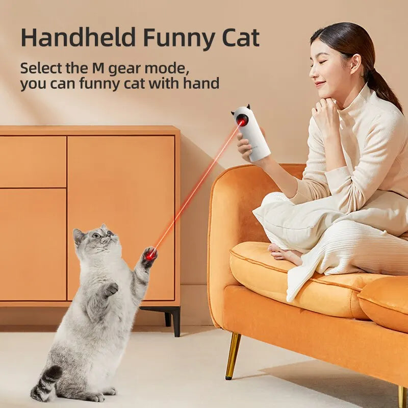 Handheld Electronic LED Laser Cat Toy