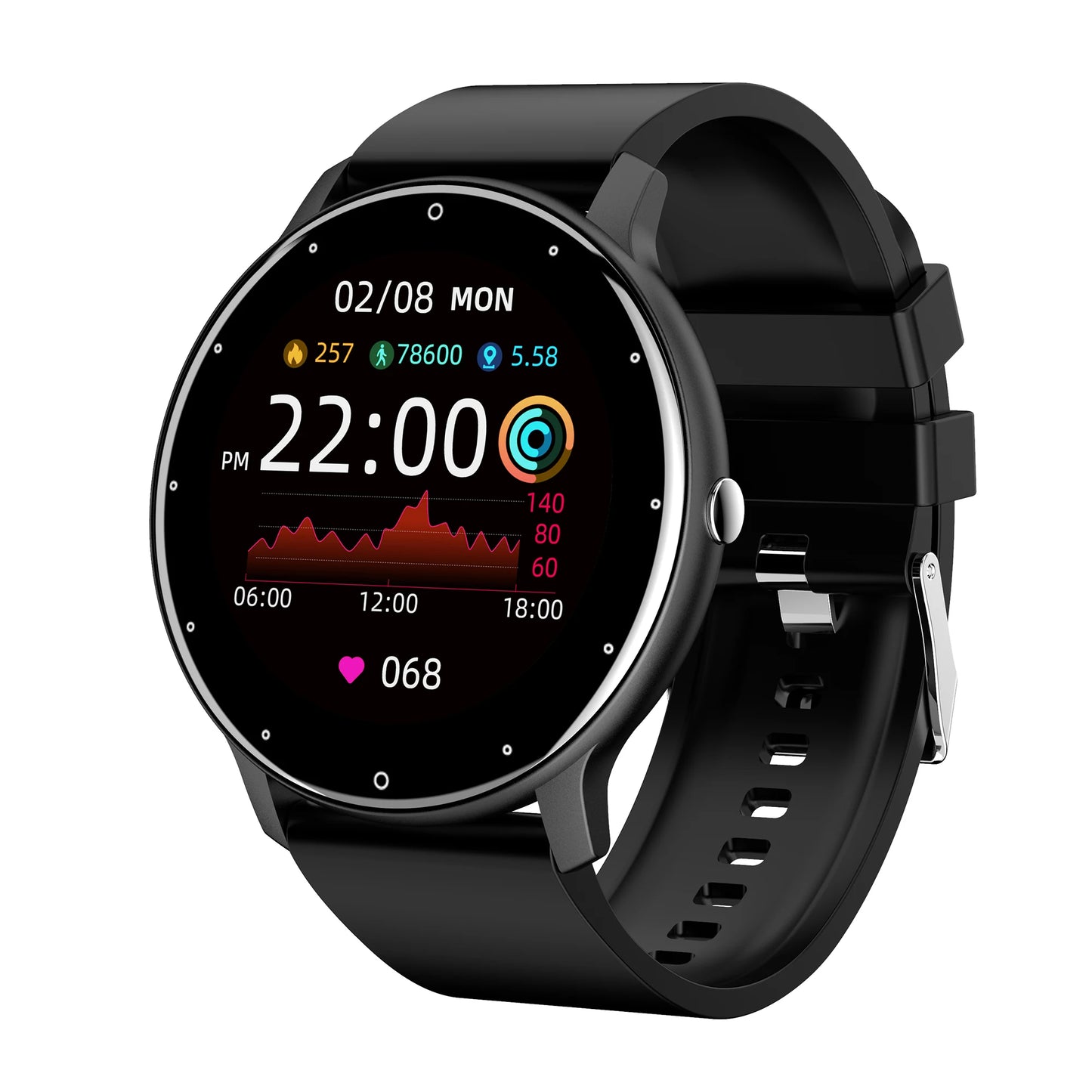 Waterproof Bluetooth Call Sports Fitness IP68 Smartwatch