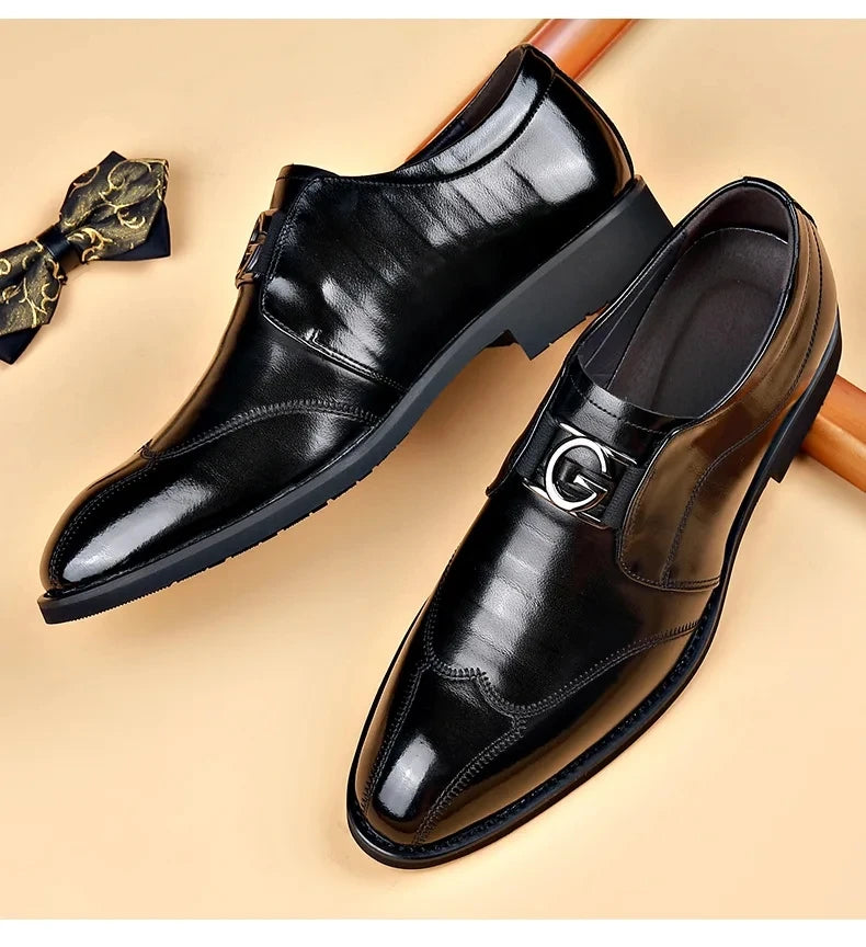 Men's Business Leather Derbys