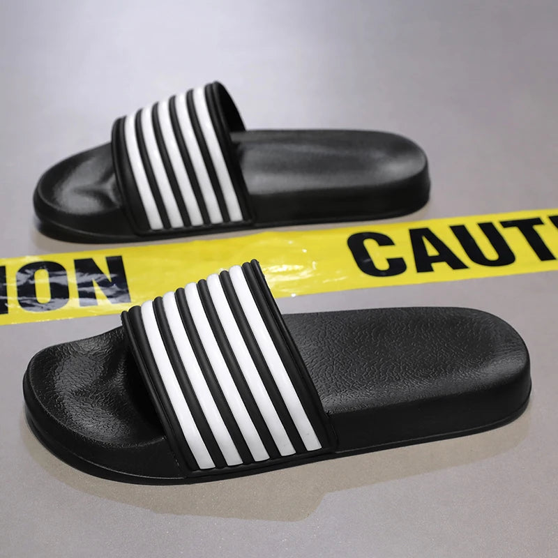 Chaussons de bain unisexes antidérapants pour l'intérieur et l'été