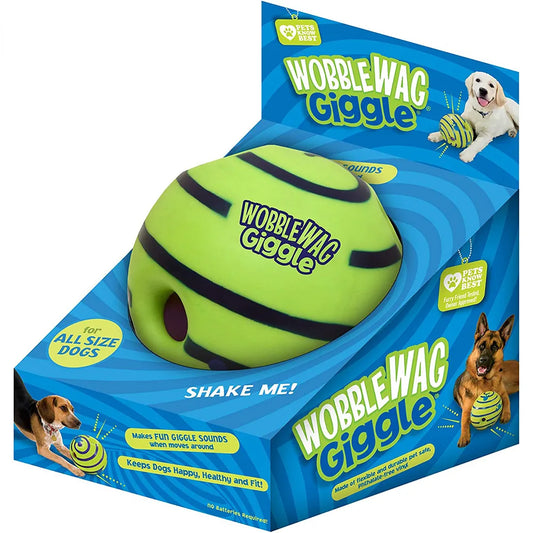 Glowing Wobble Wag Giggle Ball