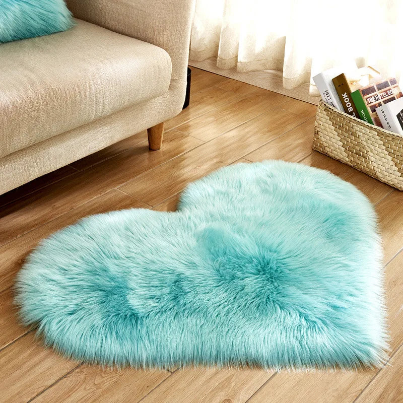 Faux Non Slip Bedroom Shaggy Mats
