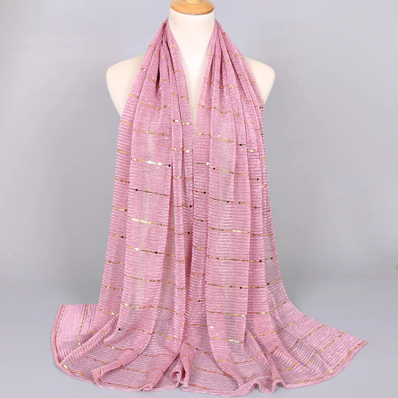 Silk Corduroy Women's Scarf & Shawl