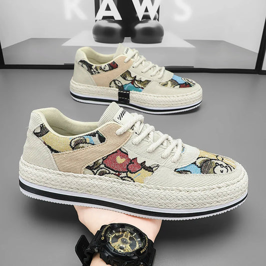 Baskets d'extérieur à plateforme pour hommes