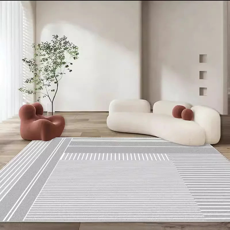 Non-slip Crystal Velvet Living Room Mat