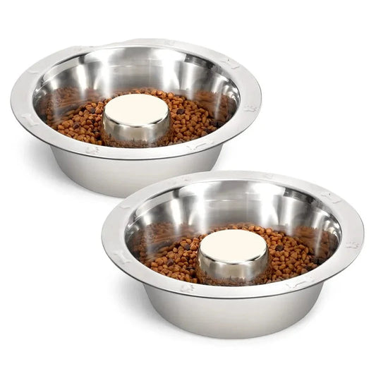 steel dog bowls