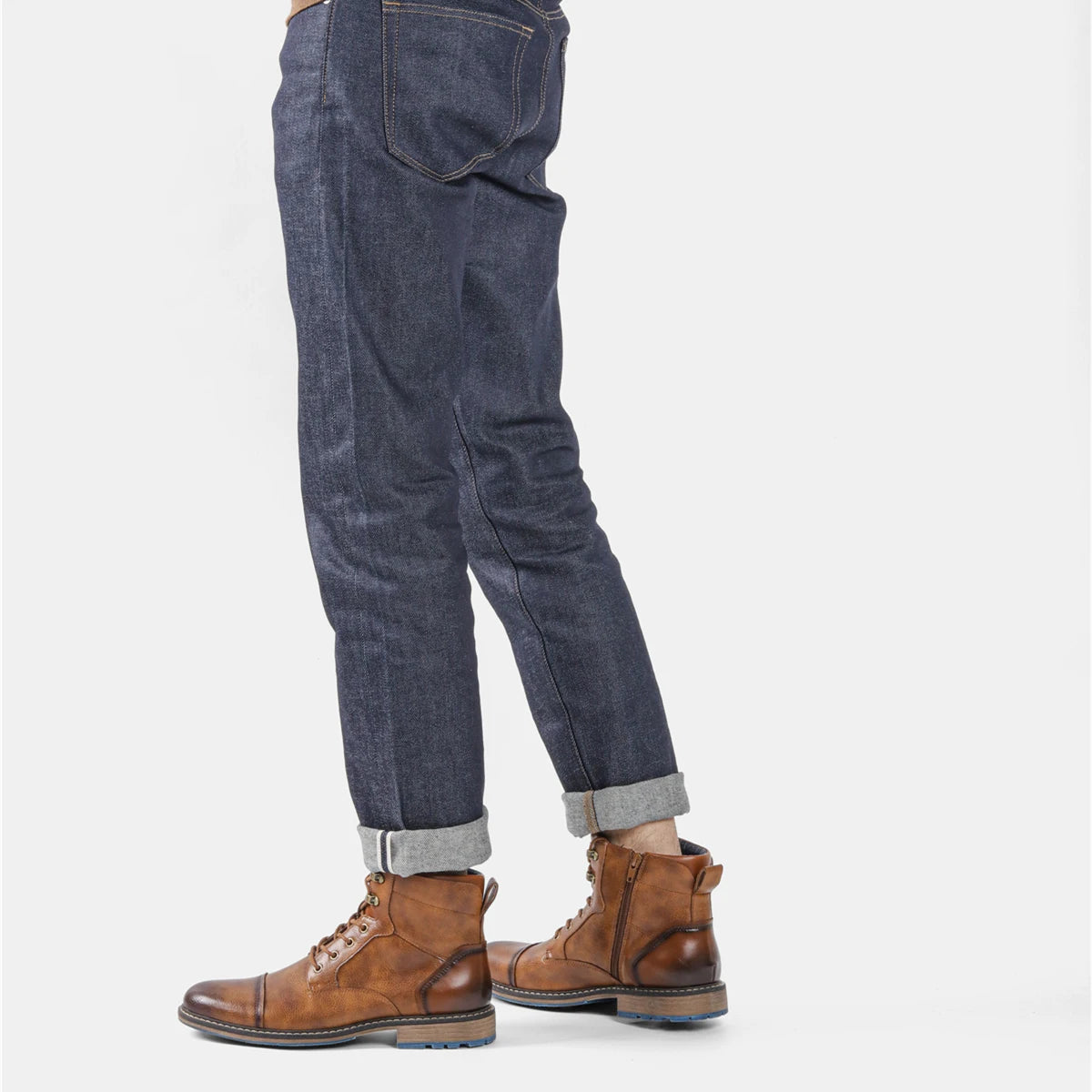 Retro Leather Boots For Men's