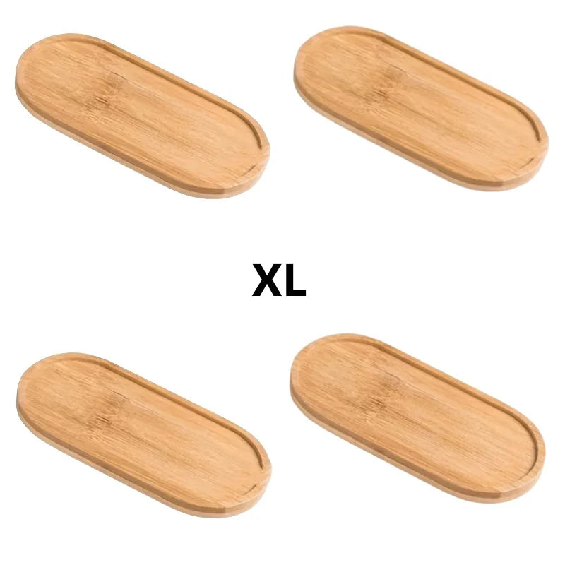 Waterproof Bamboo Wooden Pallet Rectangular Basin Tray