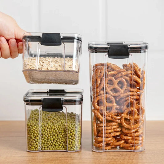 Square Transparent Sealed Storage Containers