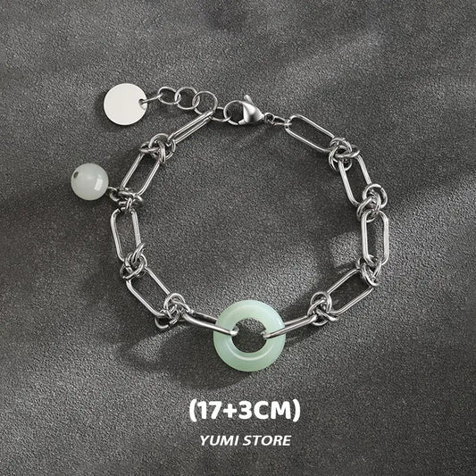 Bracelets de couple en argent sterling européen