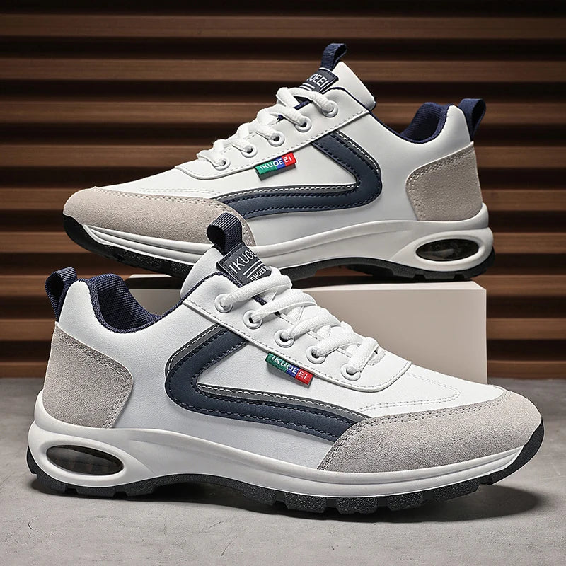 Men's Leather Sneakers for Running & Jogging