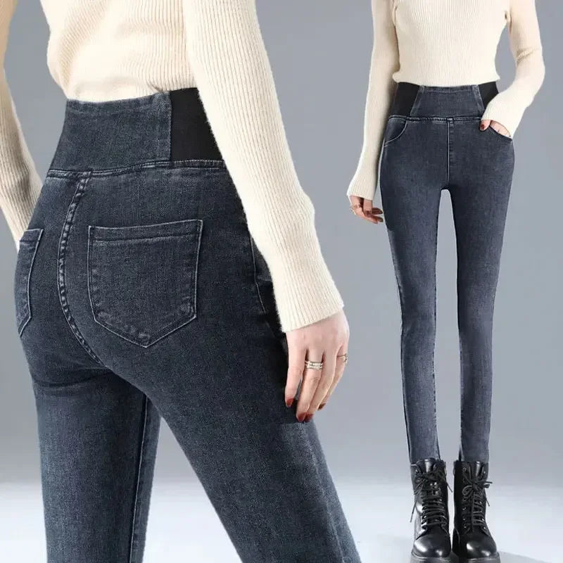 grey skinny jeans