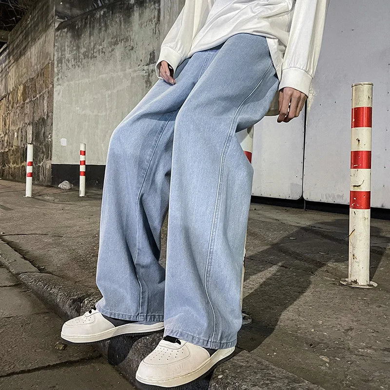Men Streetwear Hip-hop Loose Trousers/Jeans