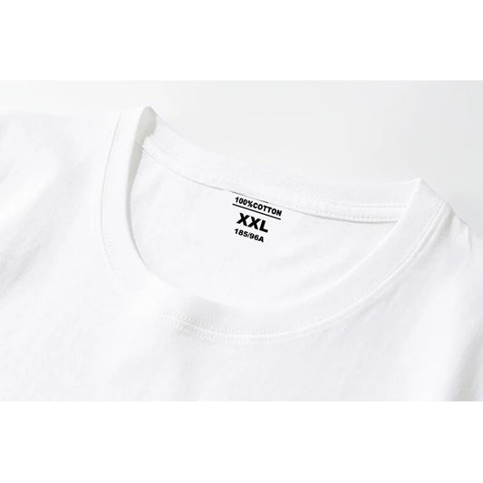 Herren-T-Shirts mit Rundhalsausschnitt und Mondmotiv