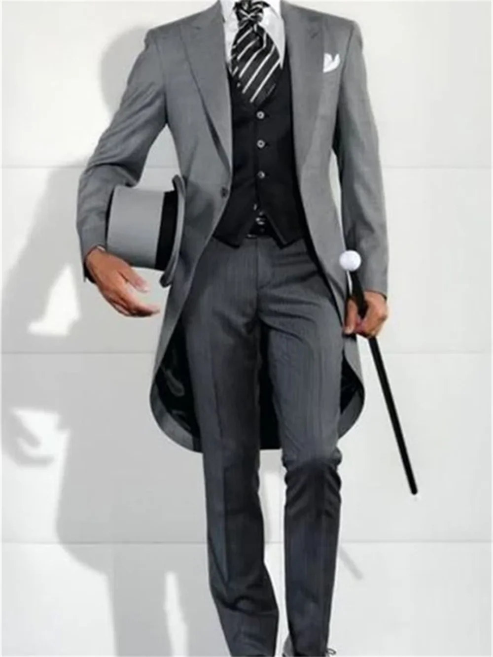 Dogue de chambre pour homme - Costume de mariage trois pièces formel