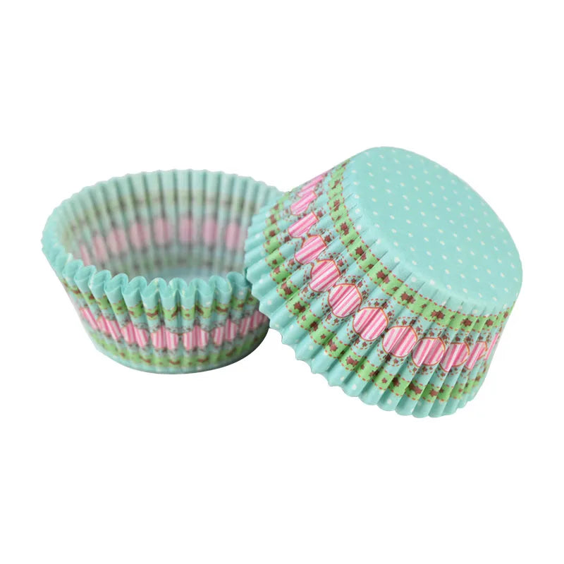 100Pcs Muffin Cupcake Paper Cups
