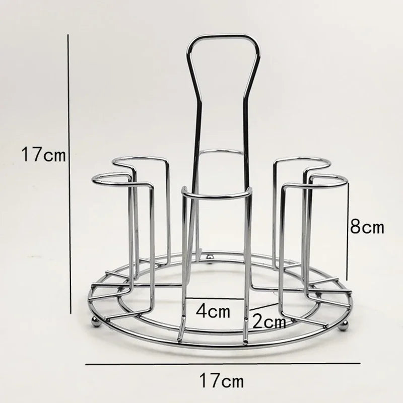 Support de support d'organisateur de support de séchage de tasse en métal