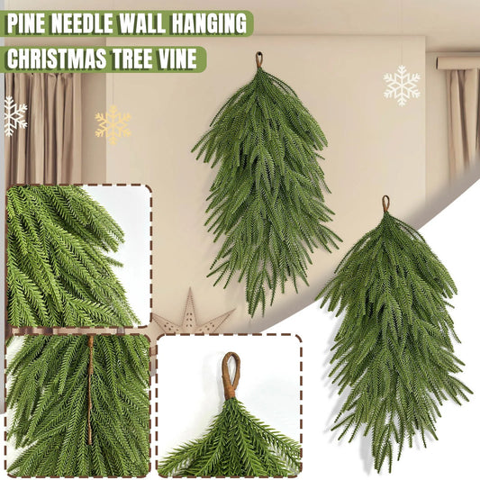 Home Décor Lifelike PVC Wolf Tail Fern Vines