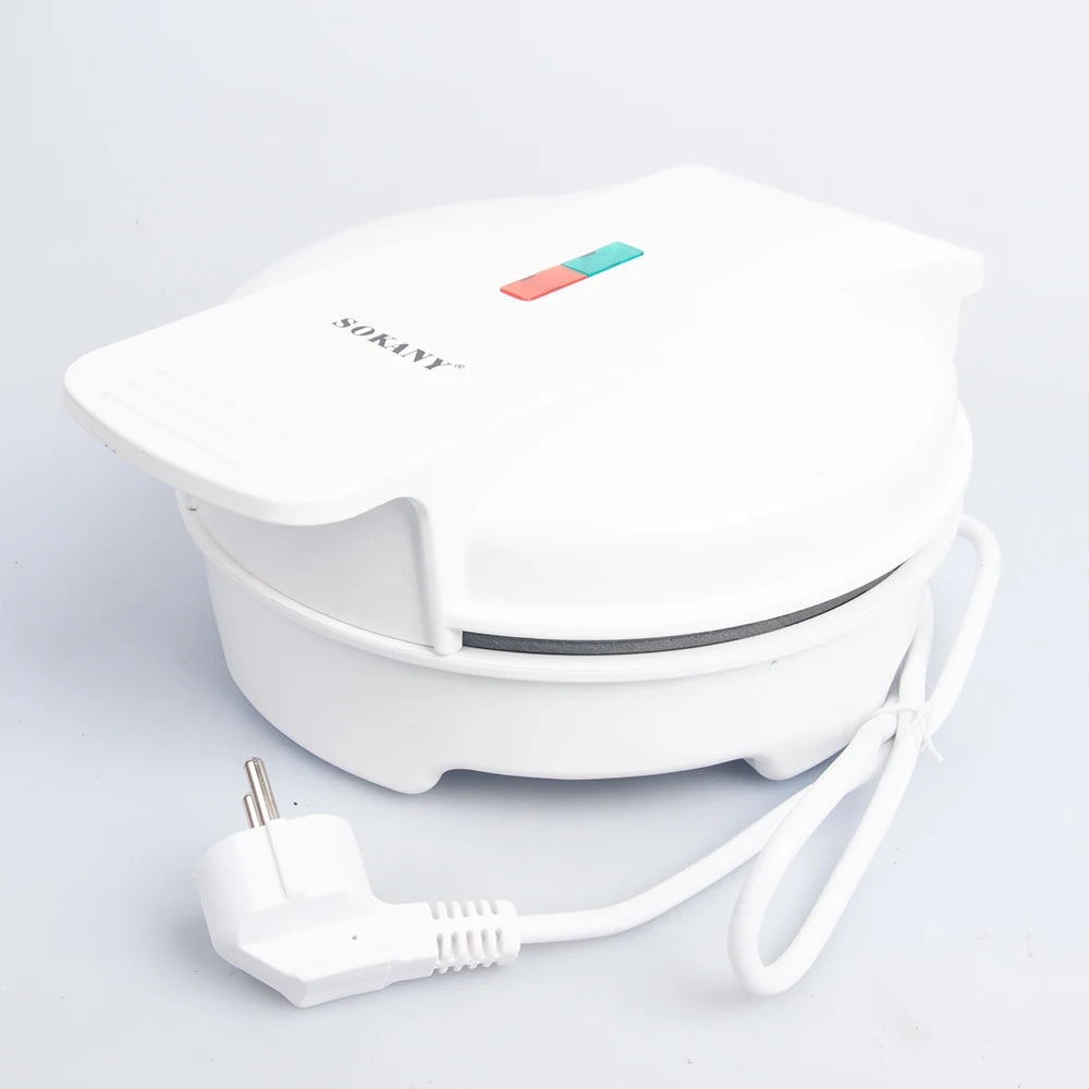 Heart-shaped Belgian Waffle Maker